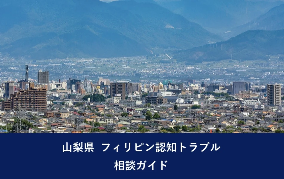 山梨県 フィリピン認知トラブル相談ガイド