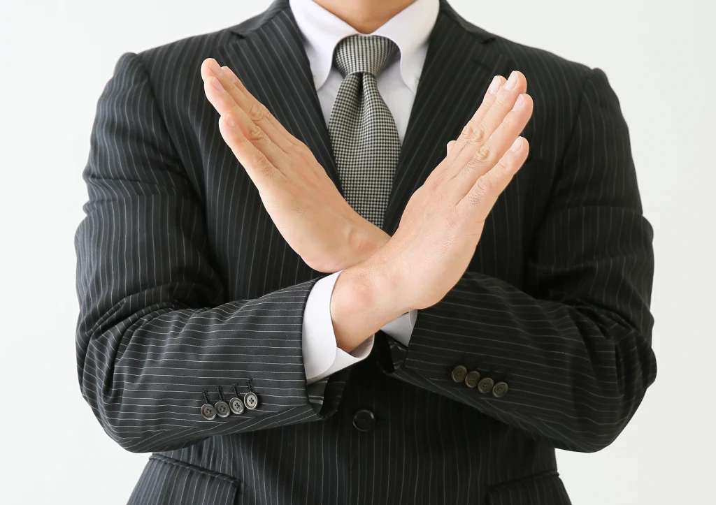 フィリピン行方調査に関するNG行為